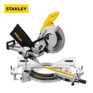 스탠리 1800W 유선 250mm 슬라이딩 각도 절단기 SM18-KR 원형톱