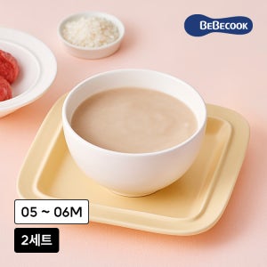 [베베쿡] 초기1.5단계 시판이유식 정기식단 5-6개월 2세트(140g x 4팩)