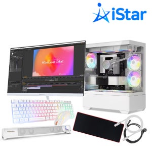 게임용 컴퓨터 세트 어항PC 화이트 롤 발로란트 배그 게이밍 조립PC S01 27풀세트