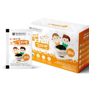 아기 김자반 처음 먹는 이유식 맛김 어린이 아이 키즈 김 1박스