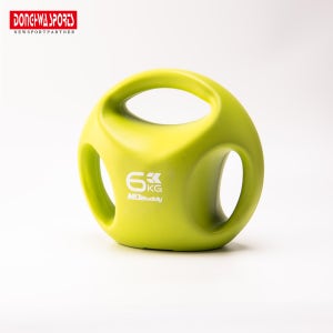 3그립 컬러 케틀벨 MD-2223 경량 홈트 스윙운동 B급 6kg
