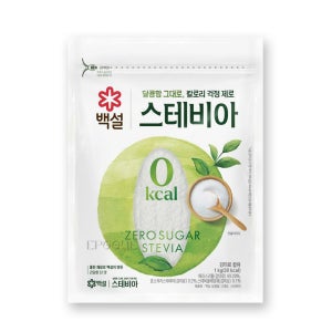 백설 스테비아 1kg, 2개