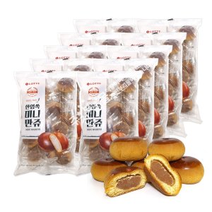 롯데 기린 한입쏙 미니만쥬(350g) x 10봉