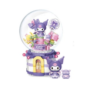 오로라 산리오 쿠로미 슈가플라워 오르골 뮤직박스