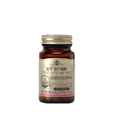 <b>엽산</b> 800 410mg x 60정, 3개