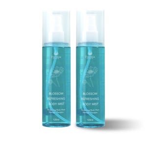 몸구연 블라썸 바디미스트 등드름 가드름 몸냄새제거 피부보습 속건조 그린티, 120ml, 2개