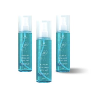 몸구연 블라썸 바디미스트 등드름 가드름 몸냄새제거 피부보습 속건조 그린티, 120ml, 3개