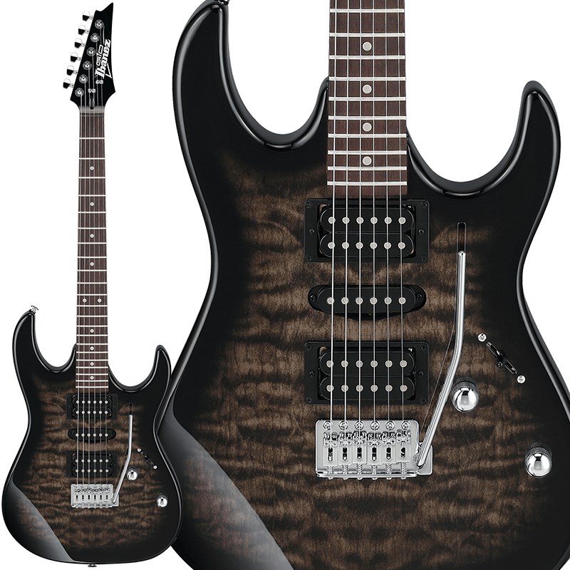 Ibanez 아이바네즈 Ibanez 일렉기타 블랙 선버스트 GRX70QA-TKS