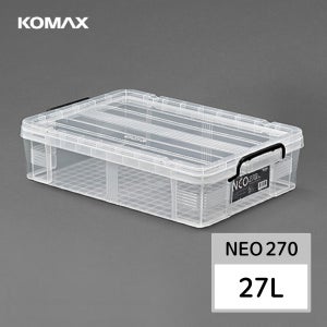 코멕스 네오박스 27L (632x437x156) 플라스틱 리빙 수납박스