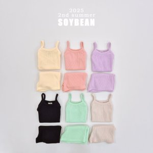 소이빈 25여름 기획 쿨링 끈 나시 상하복 세트 유아동 XS-XL (6 colors)