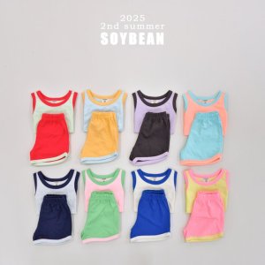 소이빈 25여름 기획 미니 마카롱 상하복 세트 유아동 XS-JL (8 colors)