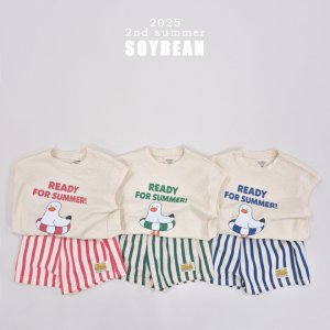 소이빈 25여름 기획 썸머 고고 갈매기 상하복 세트 유아동 XS-XL (3 colors)