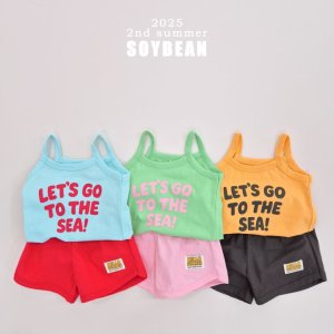 소이빈 25여름 기획 바다가자 나시 상하복 세트 유아동 XS-XL (3 colors)