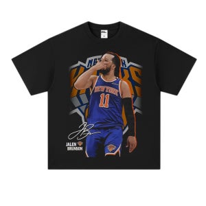 제일런 브런슨 뉴욕 닉스 NBA 프린트 티셔츠 반팔 긴팔 빈티지 농구