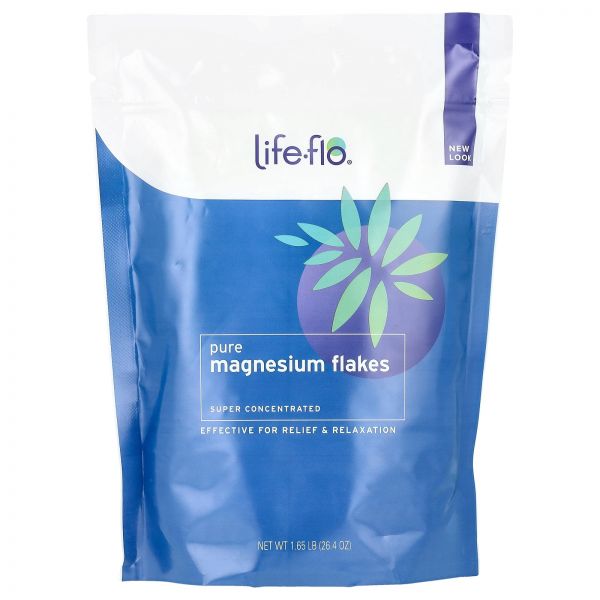 Life-flo, 순수 마그네슘 플레이크, 26.4oz(1.65lb) 119017