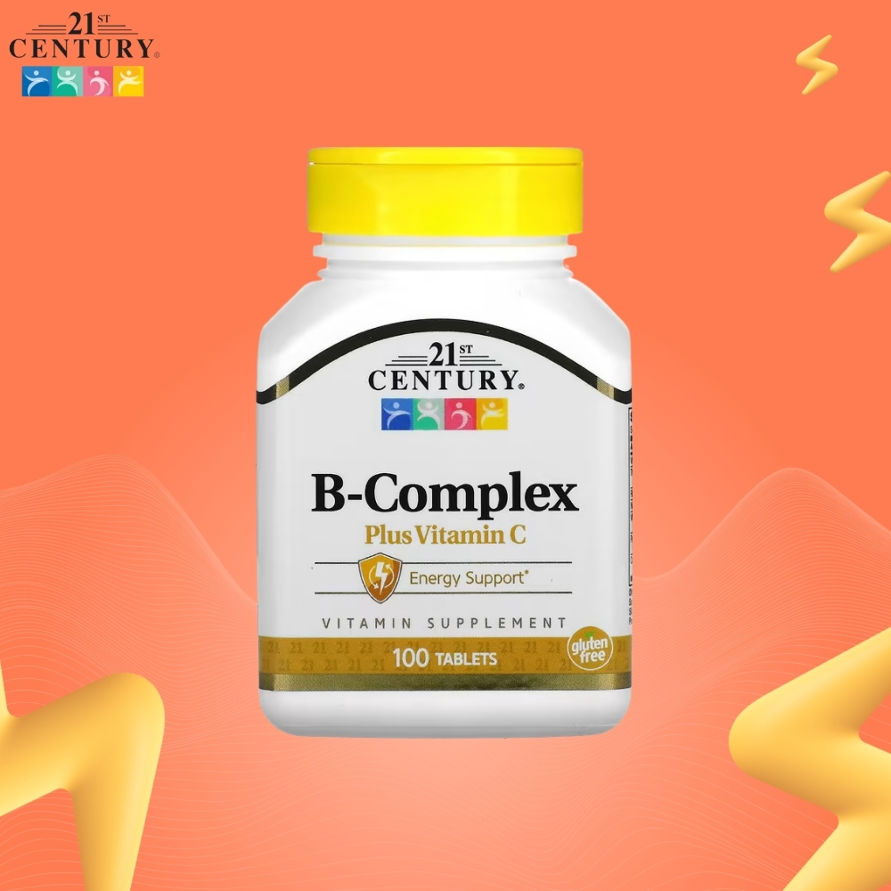 21세기센츄리 비타민 B 컴플렉스 복합체 티아민 <b>리보플라빈</b> 판토텐산 100정 B6