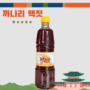 두도액젓 국산 백령도 다조푸드 까나리액젓 1kg, 1개