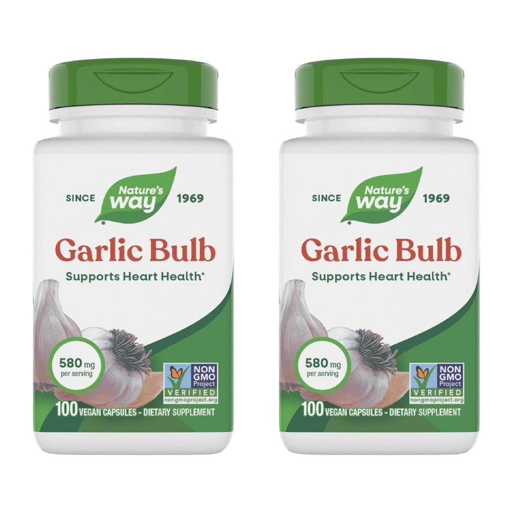 네이처스웨이 갈릭 벌브 하트 헬스 캡슐 100정 2개