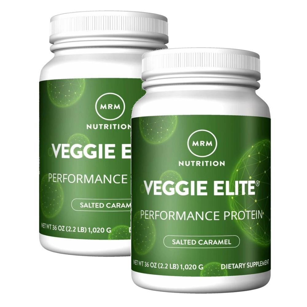 엠알엠 <b>베지 엘리트</b> 퍼포먼스 프로틴 <b>솔티드 캬라멜</b> 1kg 2개