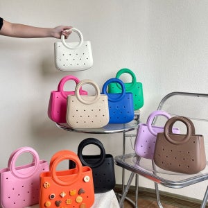 EVA 여름 비치백 미니 목욕가방 수영장 바구니