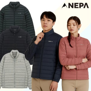 네파역시즌패딩 경량구스다운 베이직 레타 스탠넥 남성 여성