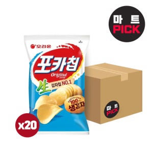 오리온 포카칩 오리지널 20개
