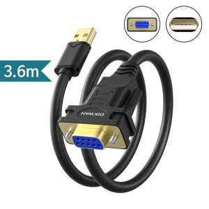 USB to DB9F RS232 시리얼 변환 케이블/3.6m FTDI 칩셋사용