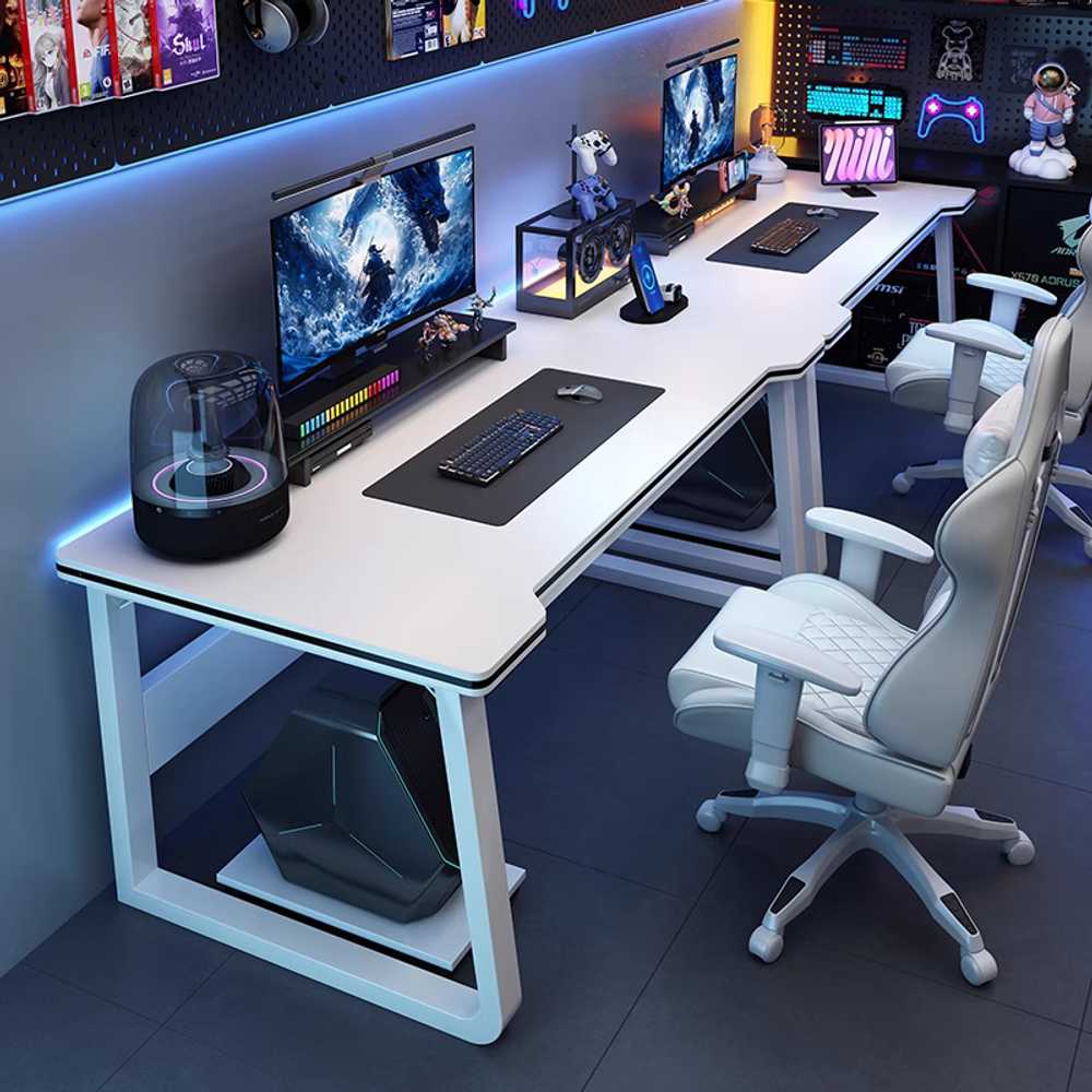 2인용게이밍책상 커플 테이블 상품 조립식 데스크 좌석