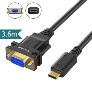 Type-C타입 TO DB9/F 시리얼 RS232 변환 케이블/3.6m FTDI 칩셋사용