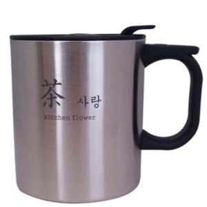 등산 캠핑 휴대용 스텐머그컵