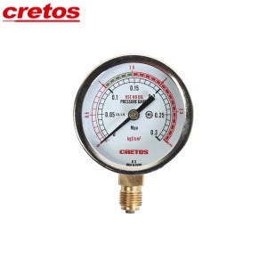 크레토스 압력계 3K 6K 10K 25K 250K