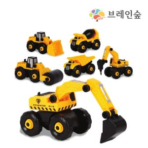 건설 중장비 DIY공구놀이 6종