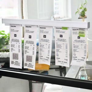 메모 정리 홀더 일반 형 40cm 꽂이 빌지 영수증 책상 서류 명함