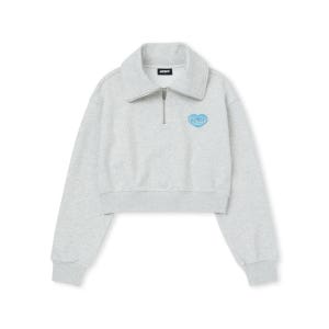 NERDY 널디 우먼스 수플레 크롭 스웻셔츠