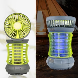 모기퇴치 선풍기 캠핑랜턴 충전식 무드등 차박 텐트조명