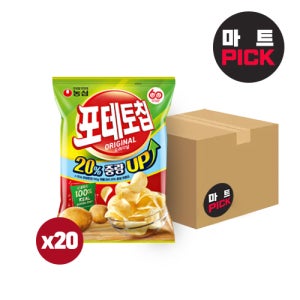 농심 포테토칩 72g 20개입