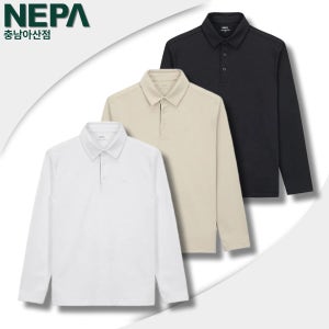 네파 티셔츠 긴팔 투습 경량 소취 카라티 등산 일상 남성 긴팔티