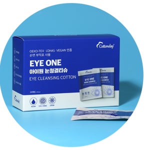 눈꺼풀 세정제 아이 클리너 눈세척 청결제 아이클린 아이티슈 30애입 1개