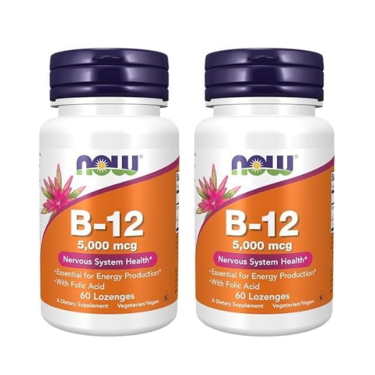 <b>NOW Foods 비타민B12</b> 5000mcg 120정 비타민비