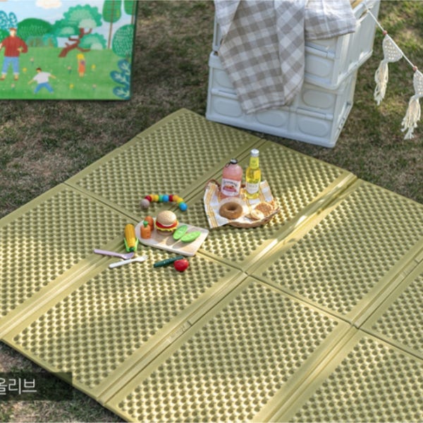 파크론 캠핑매트 고밀도 발포 텐트 두꺼운 엠보싱 가방포함 대형