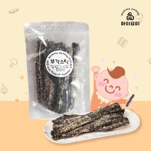 [마미요미]유아간식 떡뻥 이후 아기과자 김부각스틱 무첨가 유아김부각 건강간식