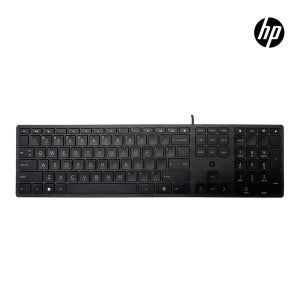 HP 정품 유선 슬림 320K 사무용키보드 Only 영문자판 USB 저소음 9SR37AA