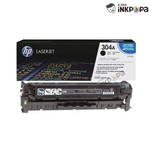 (확정발주) CC530A (HP 304A) 정품토너 검정 칼라레이저젯 CP2025DN