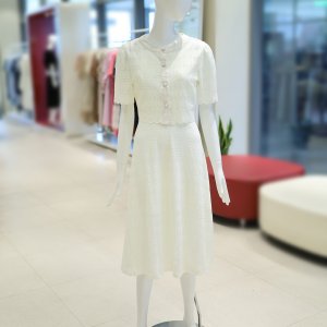 올리브데올리브 여성 가디건 세트 레이스 원피스 _YW5MO142