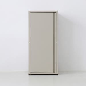 도미닉 캐비넷 1문 수납장 40x35x87, 1단, 솔리드베이지 0698.1474