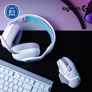 [충전독 증정] 로지텍코리아 로지텍G G522 무선게이밍헤드셋+G502 X PLUS 게이밍마우스 세트
