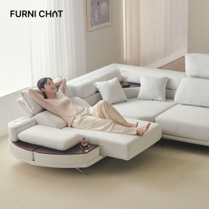 퍼니챗 제우스 모션 전동 슬라이드 리클무빙 코모도 4인용 리클라이너 소파