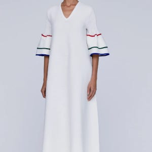 CFCL씨에프씨엘 포터리 벨 슬리브 원피스 POTTERY SHORT BELL SLEEVE FLARE DRESS