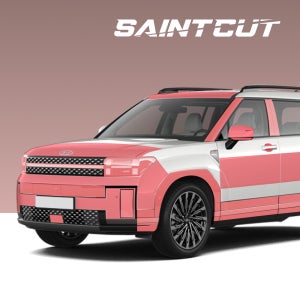 싼타페 MX5 PPF 필름 캘리그래피 본넷 본닛 스크래치 도장 보호 세인트컷