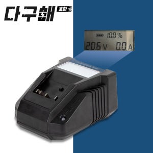호환 보쉬 리튬이온 배터리 급속충전기 LCD 실시간 충전 확인 (14.4V18V용)